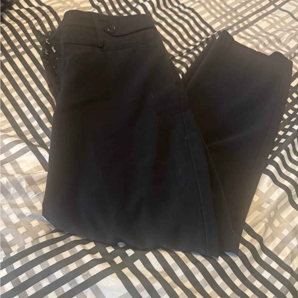 St. John’s Bay Wrinkle-Free Classic Fit Chino Pants – Black